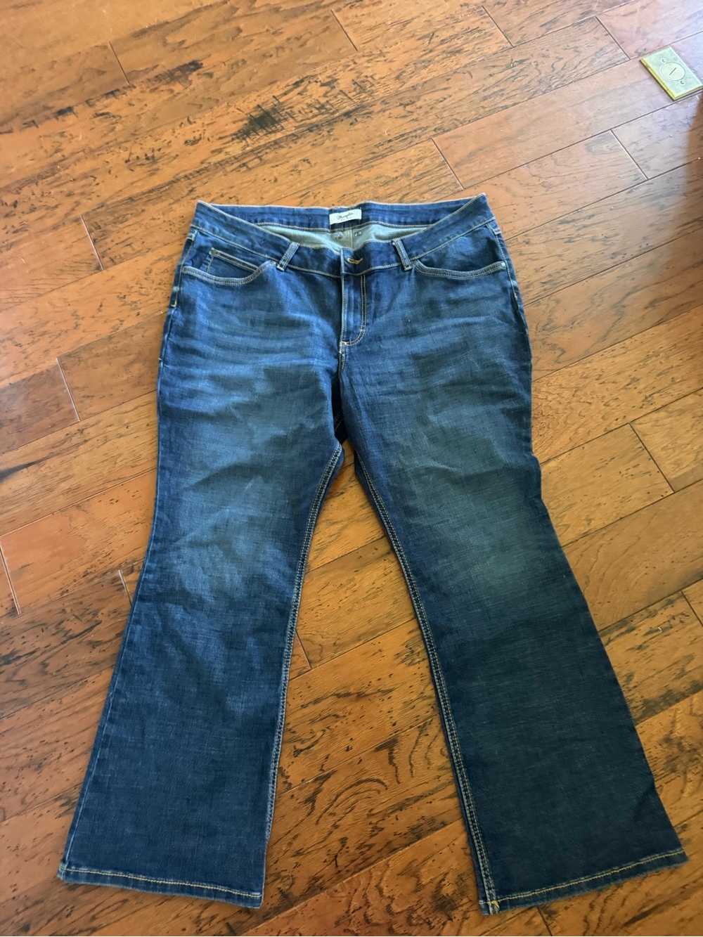 Wrangler Dark Blue Flare Jeans